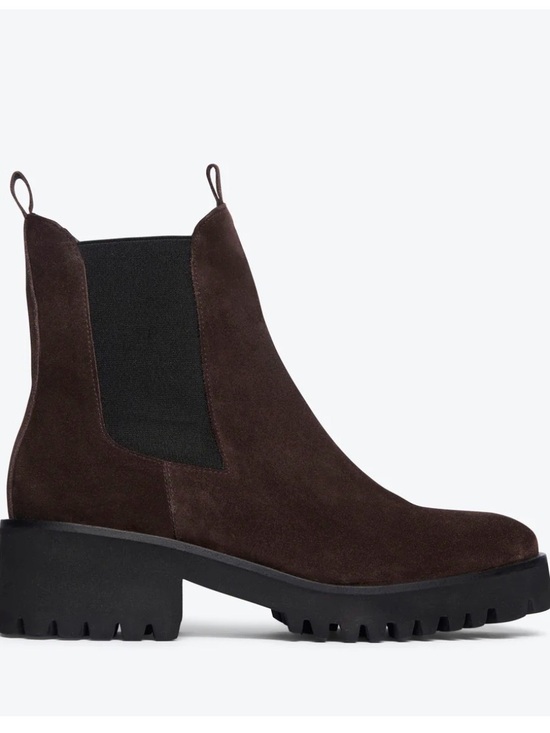 Freda Salvador Shoes - Freda Salvador Brooke Boot, Espresso Suede, 8.5, NWB